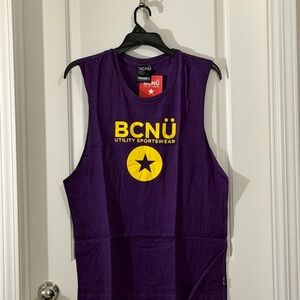 Men's Purple Tank Top